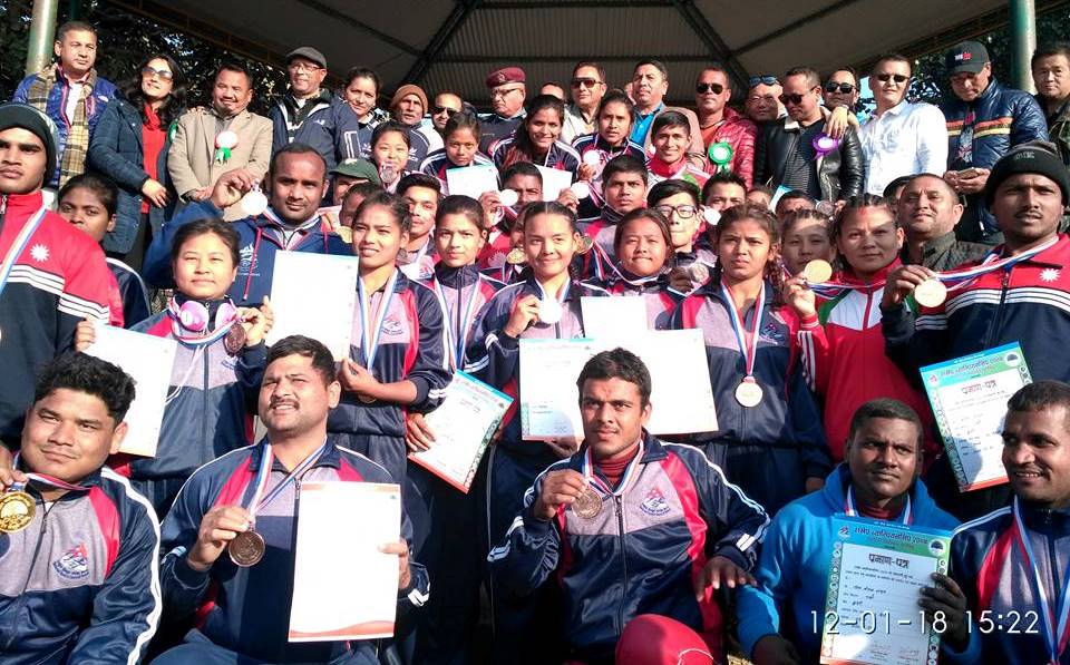 राष्ट्रिय कुस्तीमा कञ्चनपुर र बाराले जिते ३/३ स्वर्ण