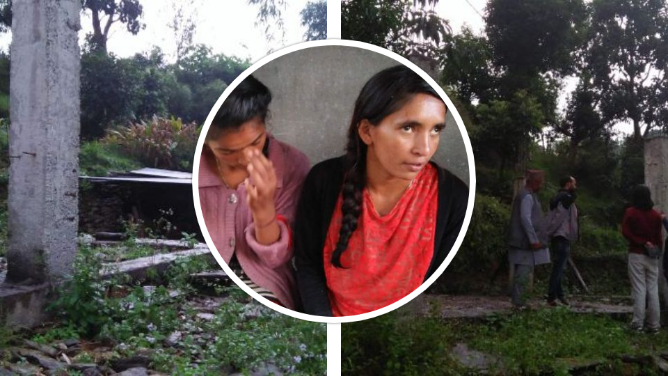जग हाले पनि घर ठड्याउन नसकेका ८० वर्षीय भूकम्प पीडितको पीडा : छोरीलाई पढाउन समेत नसकिने भयो