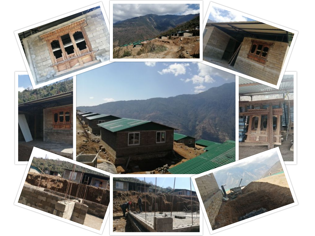 ह्योल्मो पहिचान झल्काउने 'नाम्ग्याल घोसुम' ब्युताउँदै हेलम्बुमा उठ्यो तेम्बाथाङ एकीकृत बस्ती