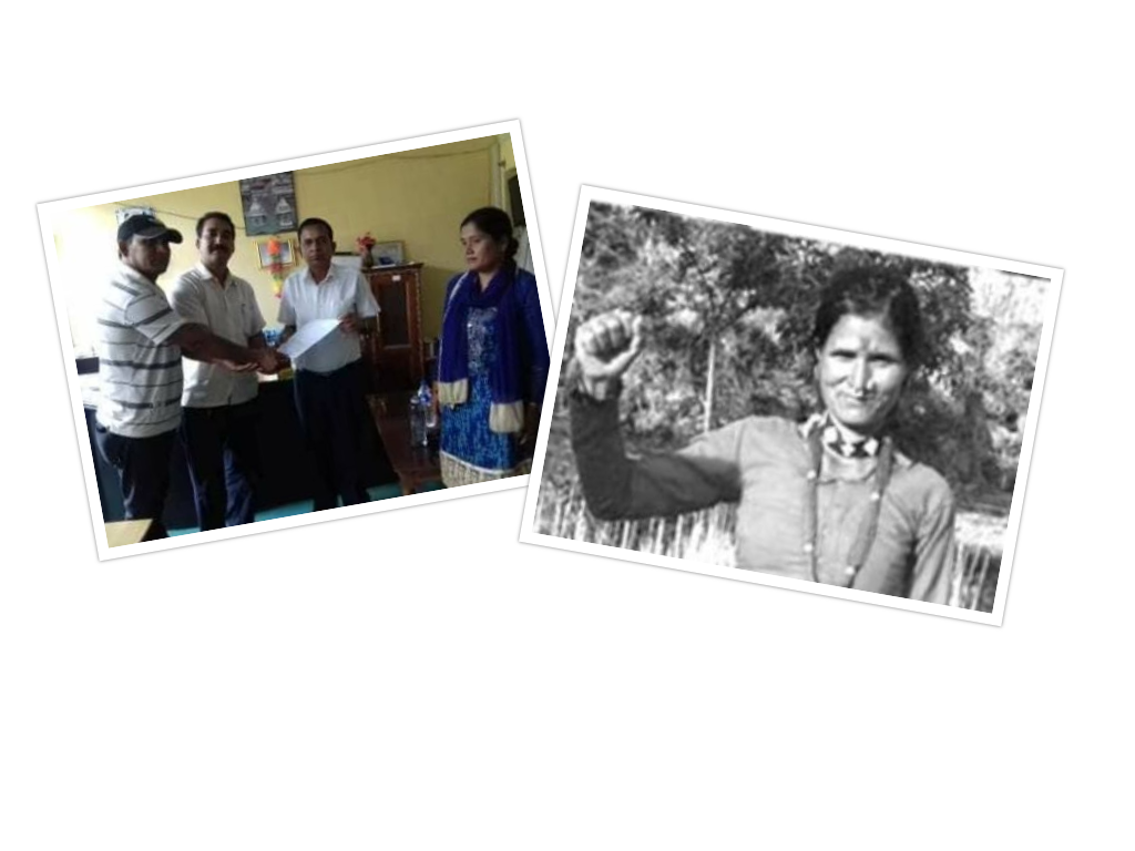 वडा सदस्य मना सार्कीलाई शहीद घोषणा गर्न माग, प्रधानमन्त्री र गृहमन्त्रीलाई ज्ञापन