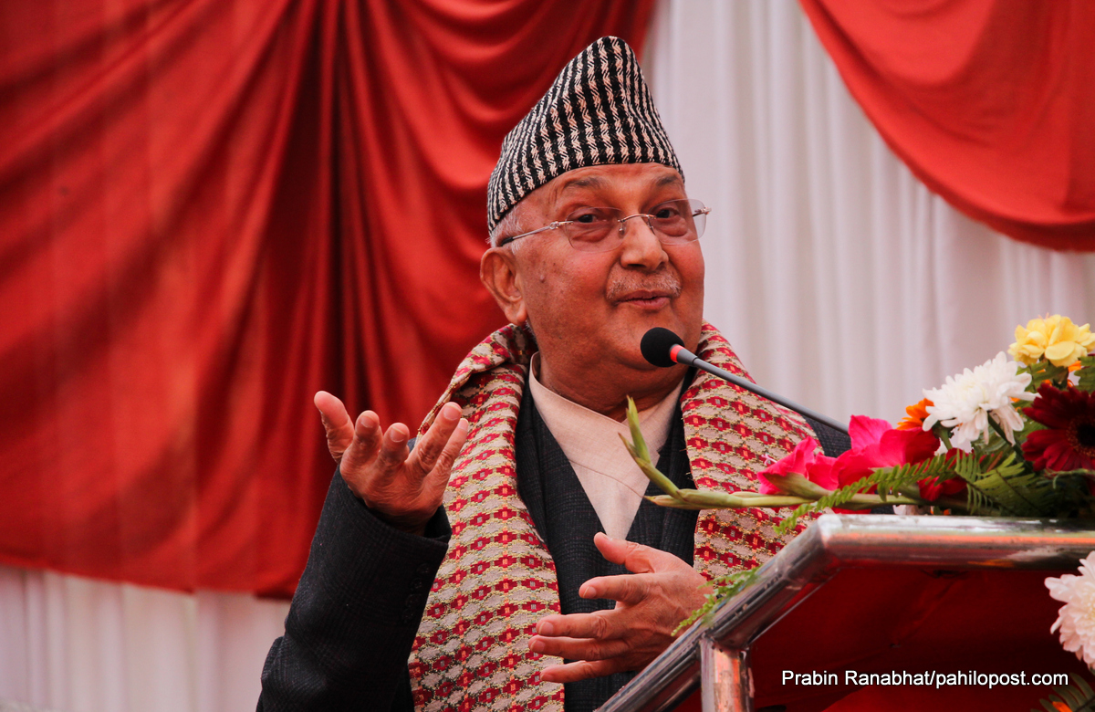 सरकारको राष्ट्रिय अभिभारा आर्थिक समृद्धिः प्रधानमन्त्री
